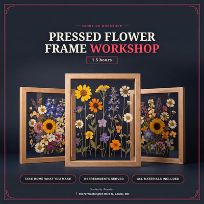 Pressed Flower Art Workshop