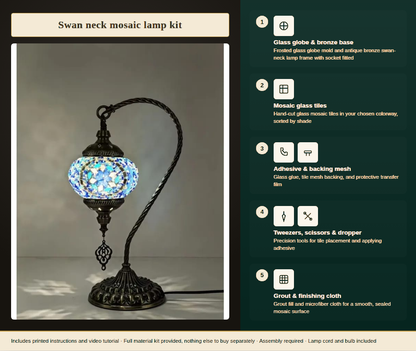 Turkish Mosaic Lamp Workshop